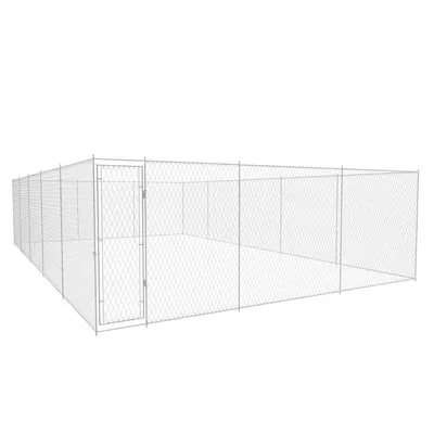 vidaXL Grande cage, chenil pour chien