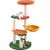 GIANTEX Arbre à Chat Style Fruits avec Griffoirs en Sisal
