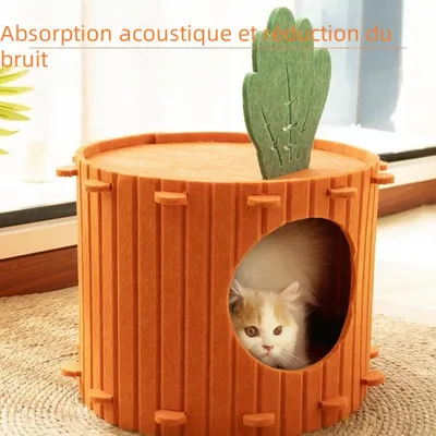 Zoomtopia Niche en forme de carotte pour chat