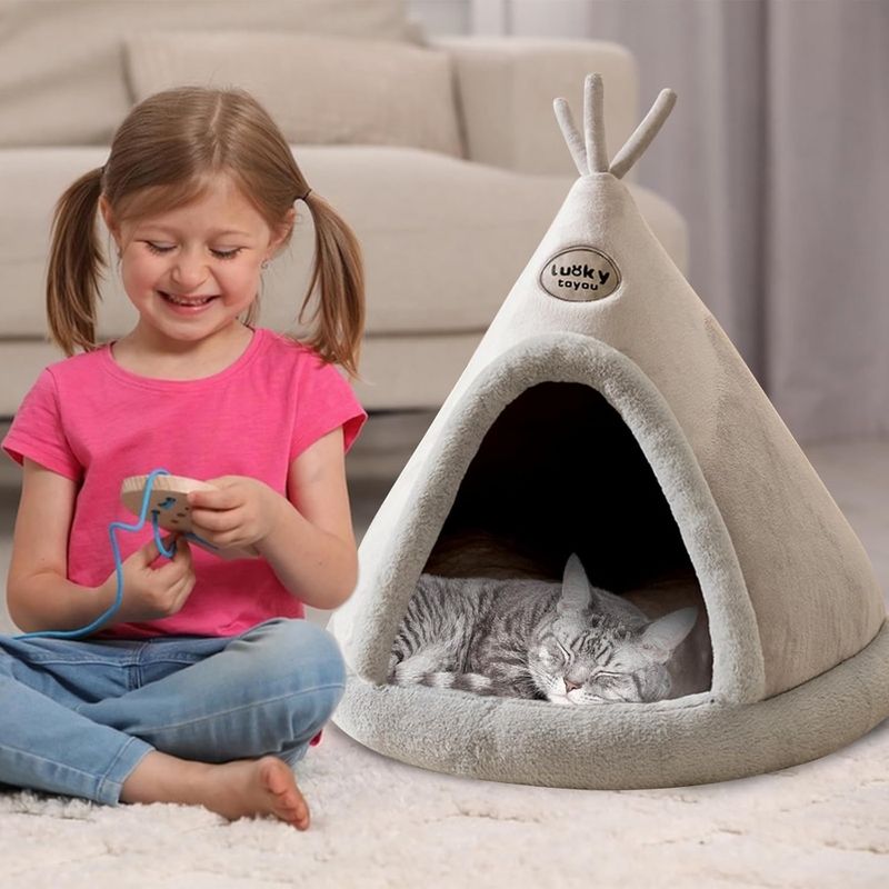 Zoomtopia Lit de grotte pour chat
