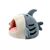 Zoomtopia Niche pour chat en forme de requin avec coussin épais