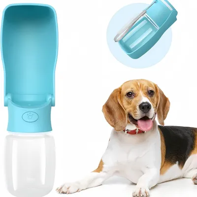 Pawzy Botella de agua práctica para gatos y perros