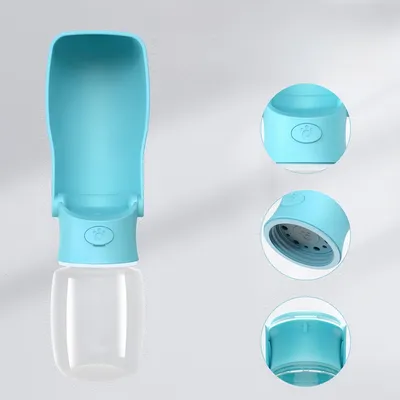 Pawzy Botella de agua práctica para gatos y perros