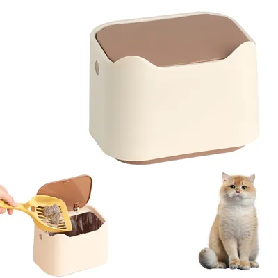 Zoomtopia Litière pour chat dans une poubelle