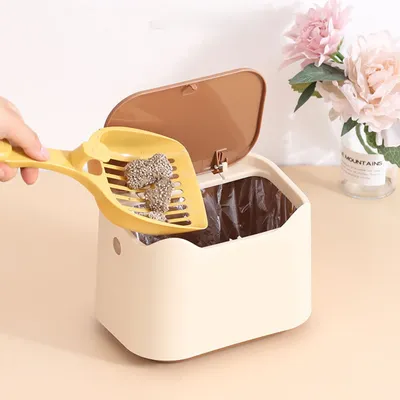 Zoomtopia Litière pour chat dans une poubelle