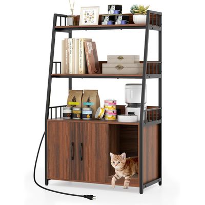GIANTEX Maison pour Chat Extérieure Isolée en Bois