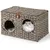 GIANTEX Niche Chat Pliable en Rotin avec Coussin Doux GIANTEX Niche Chat Pliable en Rotin avec Coussin Doux