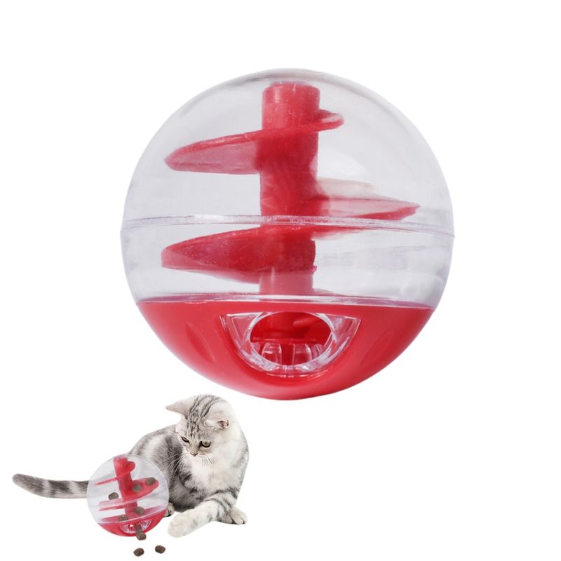 Zoomtopia Balle interactive distributeur de nourriture pour chat