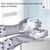 Zoomtopia Gants de toilettage pour chien et chat