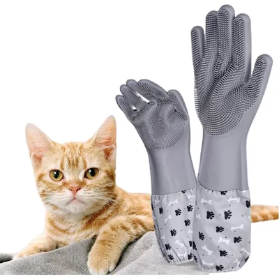 Zoomtopia Gants de toilettage pour chien et chat