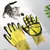 IntiMeg Gant pour brosser et laver les animaux de compagnie
