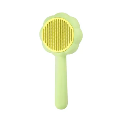 Zoomtopia Brosse pour chat avec bouton de déverrouillage