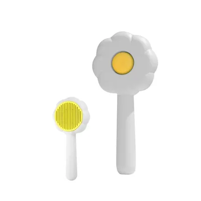 Zoomtopia Brosse pour chat avec bouton de déverrouillage