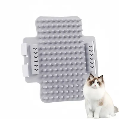Pawzy Brosse à nettoyage et à massage pour chat