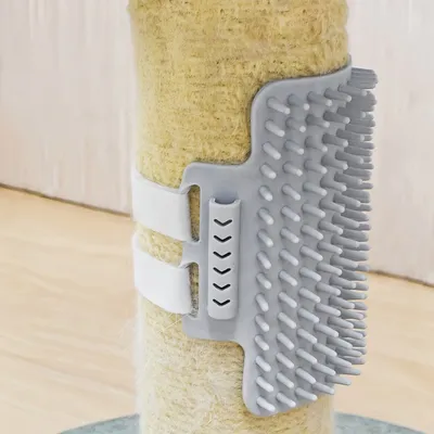 Pawzy Brosse à nettoyage et à massage pour chat