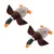 IntiMeg Jouet pour chien en forme de canard en peluche