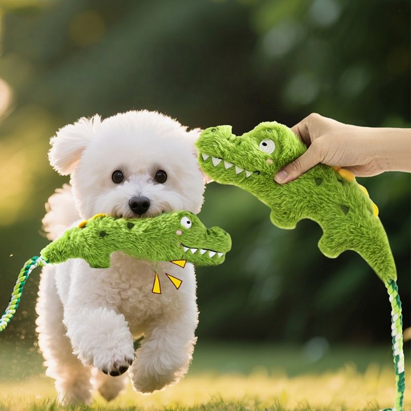 Zoomtopia Jouet chirriant en peluche pour chien