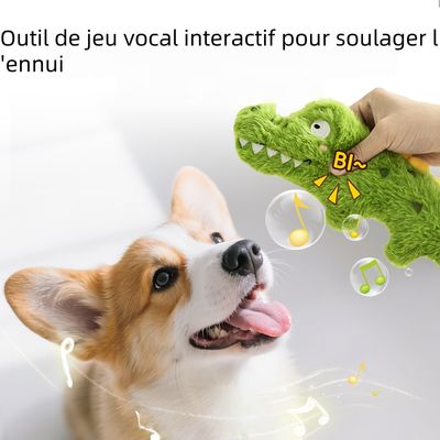 Zoomtopia Jouet chirriant en peluche pour chien