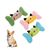 Zoomtopia Ensemble de jouets en peluche pour chien