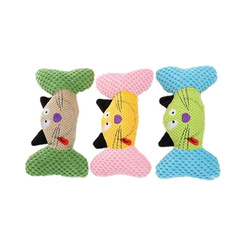 Zoomtopia Ensemble de jouets en peluche pour chien