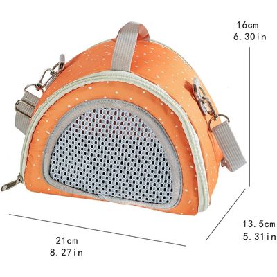 Zoomtopia Cage de transport portable pour petits animaux