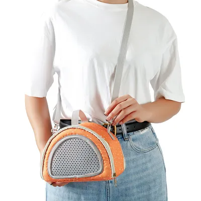 Zoomtopia Cage de transport portable pour petits animaux