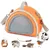 Zoomtopia Cage de transport portable pour petits animaux Zoomtopia Cage de transport portable pour petits animaux
