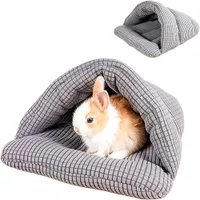 IntiMeg Niche en coton pour petits animaux d'hiver