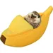 Lit cachette Banana Cave pour petit animal
