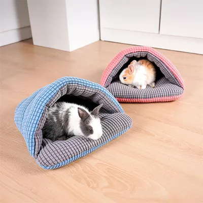 IntiMeg Niche en coton pour petits animaux d'hiver