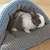 IntiMeg Niche en coton pour petits animaux d'hiver