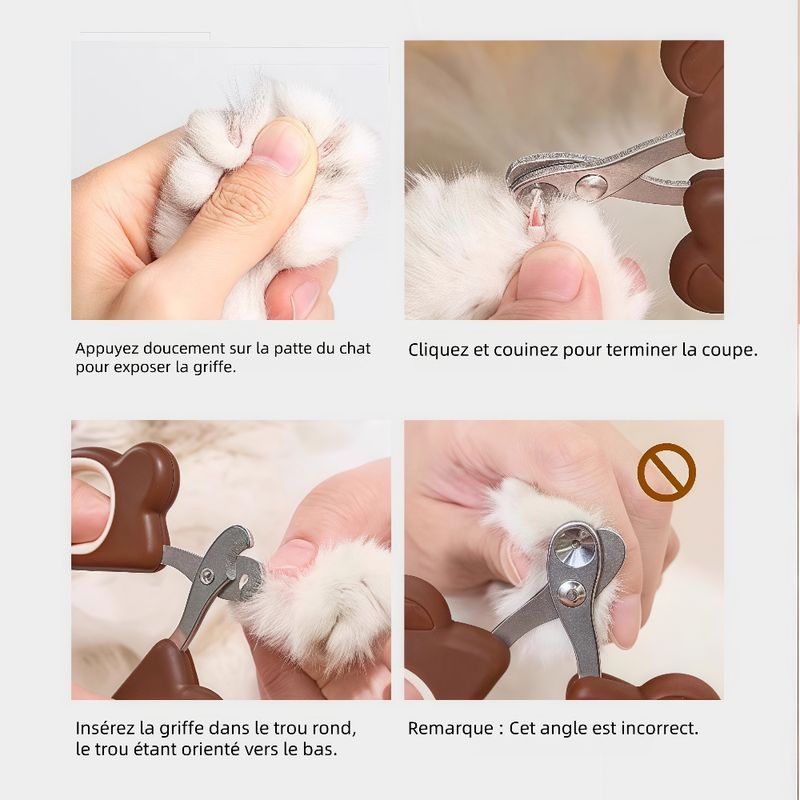 Zoomtopia Coupe-ongles pouranimaux de compagnie