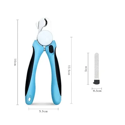 Zoomtopia Tondeuses à ongles pour animaux de compagnie avec lumière LED