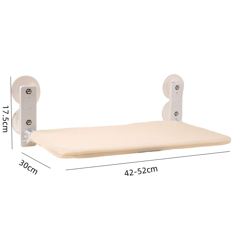 Zoomtopia Lit de fenêtre pliable pour chat