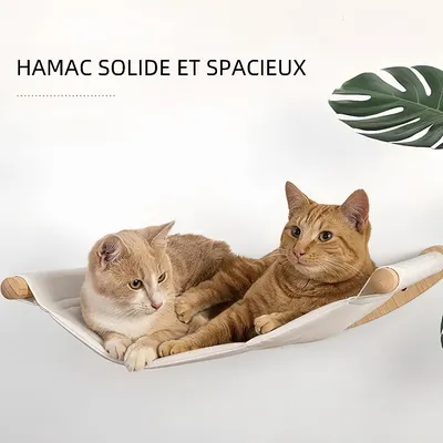 Zoomtopia Hamac mural pour chat