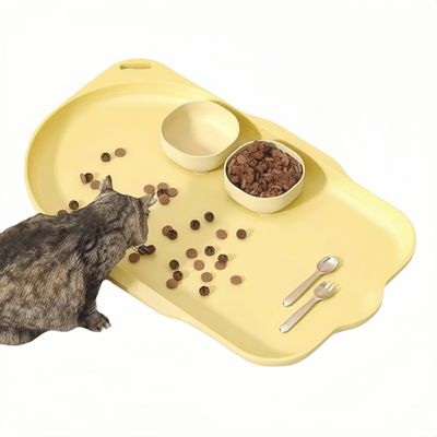 FurryFusion Sets de table antidérapants pour animaux de compagnie