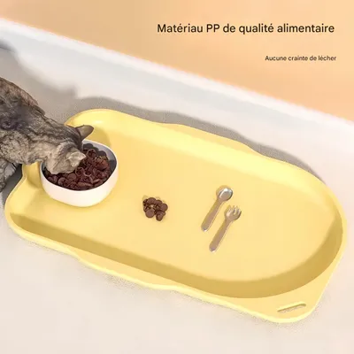 FurryFusion Sets de table antidérapants pour animaux de compagnie
