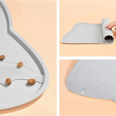 Zoomtopia Tapis d'alimentation pour animaux