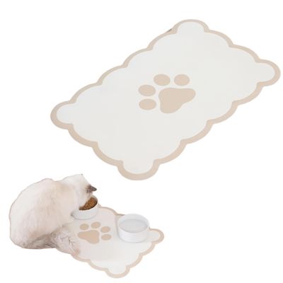 Zoomtopia Tapis d'alimentation pour animaux de compagnie