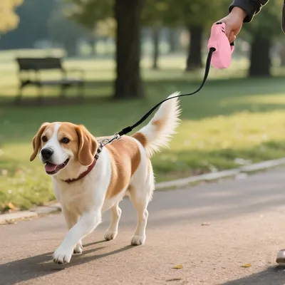 Pawzy Laisse à enrouleur pour chien et chat