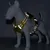 Harnais anti-traction pour chien(jaune)
