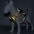 Harnais anti-traction pour chien(noir)