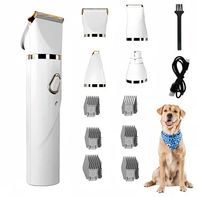 Pawzy Rasoir 4 en 1 haute puissance pour animaux