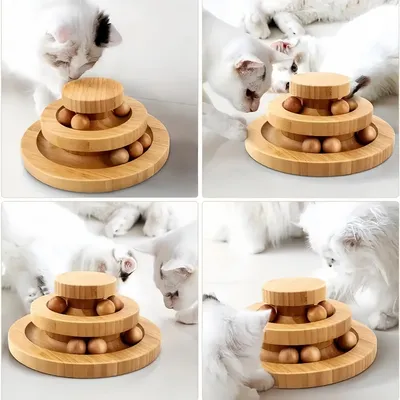 Zoomtopia Jouet Interactif pour Chat Intérieur