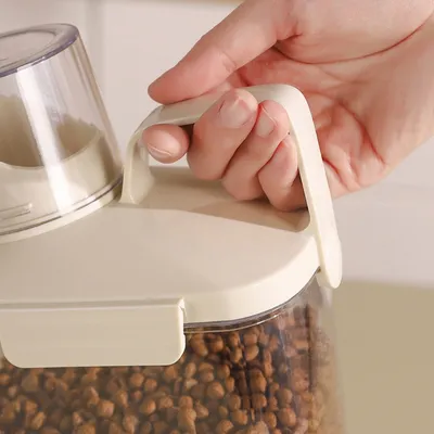 Zoomtopia Conteneur pour nourriture pour chien de 1,5 L