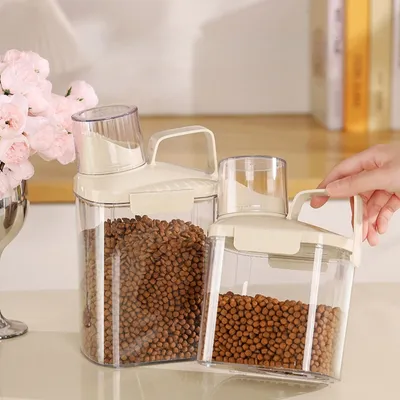 Zoomtopia Conteneur pour nourriture pour chien de 1,5 L