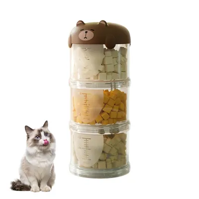 Zoomtopia Boîte de rangement pour friandises pour chien