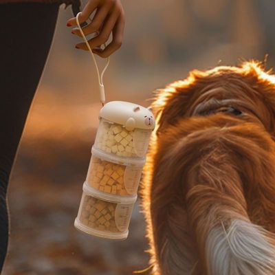 Zoomtopia Caja para guardar golosinas para perros