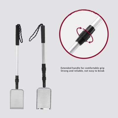 UAMLY Pala extensible para arena de gatos, tamiz para arena de gatos