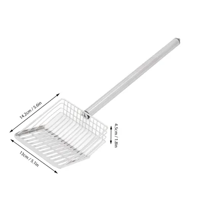 Pelle à litière pour chat à long manche